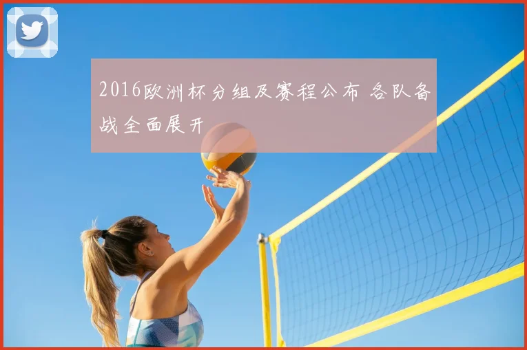 2016欧洲杯分组及赛程公布 各队备战全面展开